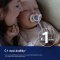 LOVI Schnuller Silikon dynamisch Night&Day 0-3m 2St Junge