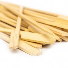 Bambusowe szpikulce do szaszłyków szerokie, 30 sztuk