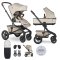 EASYWALKER Kombi-Kinderwagen Jimmey Explore Pearl Taupe AIR
