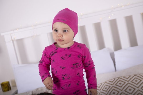 Maglietta smyk DR TISK Outlast® - rosa procioni