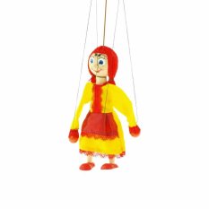 Drewniane lalki - Dziewczynka