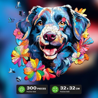 EscapeWelt Holzpuzzle Hund 500 Teile