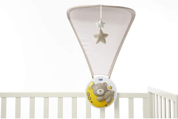 CHICCO Next2Moon 3in1 Kinderbett-Musikprojektor für alle Kinderbetten einschließlich Next2Me, neutral 0m+