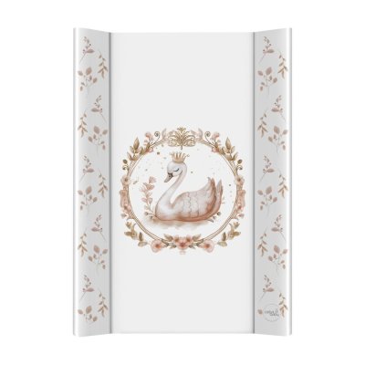 CEBA BABY Podložka přebalovací 2-hranná s pevnou deskou (50x70) Basic Glamour Style