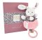Doudou Conjunto de Presente - Coelho de Peluche Musical Cor-de-Rosa 20 cm