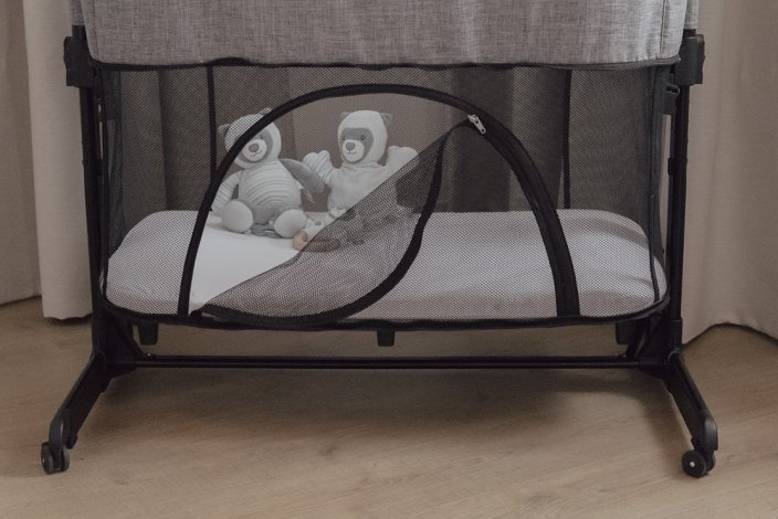 PETITE&MARS Baby cot adjustable Nextie 2in1