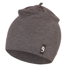 Mütze dünn BARIDI Outlast® - dkl.grau meliert