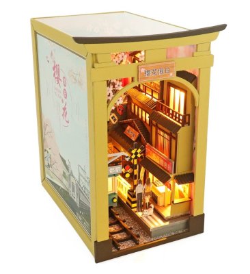 2Kids Toys Sujetalibros Miniatura de casa Vacaciones de Sakura