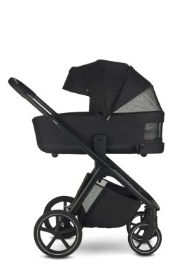 EASYWALKER Kombikinderwagen Zoey Pure Black + CBX By CYBEX Aton B2 i-Size + Basis
