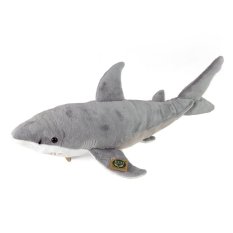 Rappa Plysch haj vit 51 cm ECO-FRIENDLY
