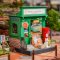 RoboTime Drewniane puzzle 3D Miniatura domku Poczta