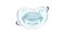 CHICCO Schnuller Physio Luxe grün/grau 6-16m, 2 Stk