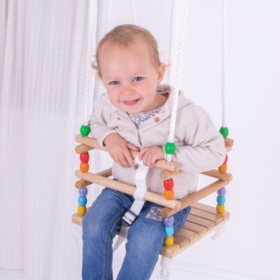 Bigjigs Toys Träpärlgunga