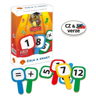 Pexi Números y signos - etiquetas