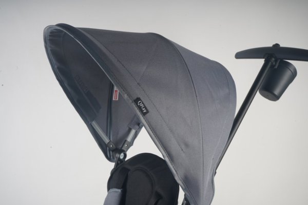 Rowerek trójkołowy QPLAY Elite Platinum Black, 6 w 1, wiek 10-72 miesięcy