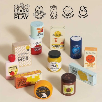 Le Toy Van Set de alimentos 12 piezas