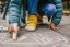 Be Lenka Children's winter barefoot shoes Panda 2.0 - Cheese Yellow