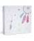 Doudou Presentförpackning - mjuk snuttefilt rosa katt 26 cm