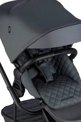 EASYWALKER Kombikinderwagen Harvey⁵ Premium 2in1 Mineral Grey LITE RWS