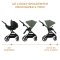 KINDERKRAFT SELECT Sportwagen Yoxi Mystic Groen