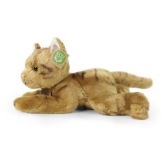 Rappa Plush lying cat 30 cm ECO-FRIENDLY