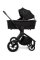 MUUVO Kombikinderwagen Quick SE 2 Chromium black Set 2in1