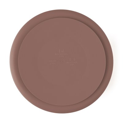 PETITE&MARS Talířek silikonový dělící kulatý Take&Match Velvet Latte 6m+