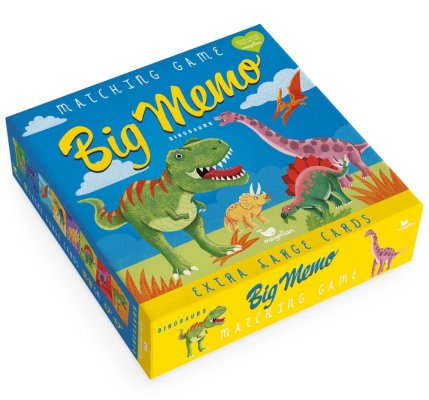 Magellan Duże Pexeso Dinozaury