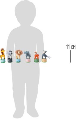 small foot Set med klämvänliga djur Afrika 6 st