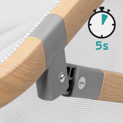 KINDERKRAFT Multifunkcijska postelja 4 v 1 Sofi Grey