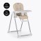 Housse de siège et plateau PETITE&MARS pour chaise haute Gusto Mature Olive