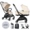 EASYWALKER Kombikinderwagen Rockey S Bright Taupe