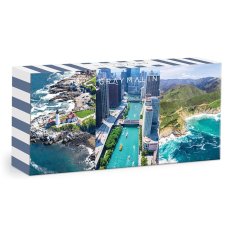 Puzzle Galison Vistas Aéreas dos EUA 3×120 peças