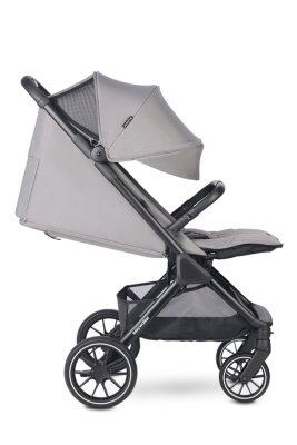 EASYWALKER Kočárek sportovní Jackey2 XL Pebble Grey + PETITE&MARS fusak Jibot