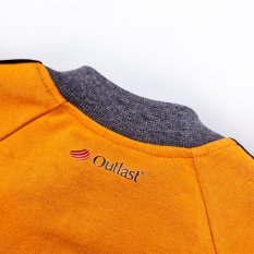 Sweat à glissière Outlast® - Miel