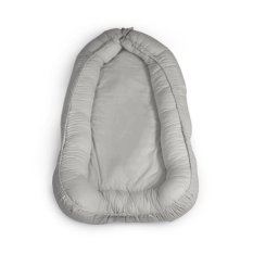 PETITE&MARS Ninho protetor para bebês FEEL SAFE Cinza claro 90 x 60 cm