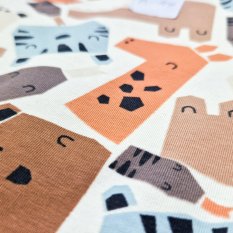 Sweat-shirt doublé Outlast® - animaux multicolores/beige clair