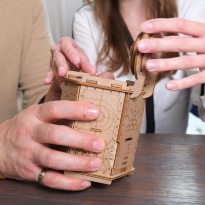 EscapeWelt Puzzle di legno Fort Knox