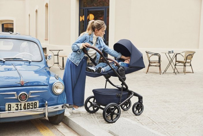 EASYWALKER Kinderwagen gecombineerd Jimmey 2in1 Irisgrijs LITE AIR