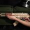 RoboTime Drewniane mechaniczne puzzle 3D Karabin szturmowy AK-47