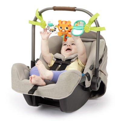 BRIGHT STARTS Tiger Bar Kinderwagenspielzeug, 0 m+