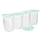 BABYONO Cups for food storage 4 pcs