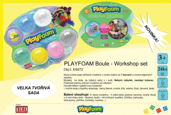 Pexi PlayFoam® Boule Grande Conjunto Criativo de Plasticina