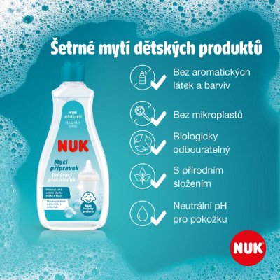 NUK Bottle and Teat Wash 500 ml