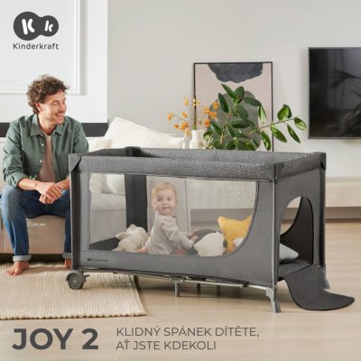 KINDERKRAFT Reisebett Joy 2 Happy shapes