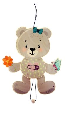 Hess Hänge-Mobile Teddy