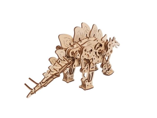 Ugears 3D Holzmechanik Puzzle Stegosaurus