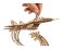 Ugears Drewniane Puzzle Mechaniczne 3D Duch Kijowa