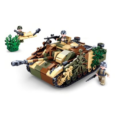 Sluban Army N38-B0858 Zamaskowany czołg opancerzony