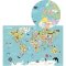 Vilac Carte Magnétique du Monde Ingela